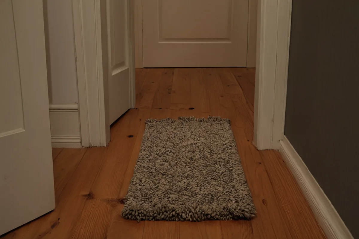 A clear route from the front door through a well-lit family home